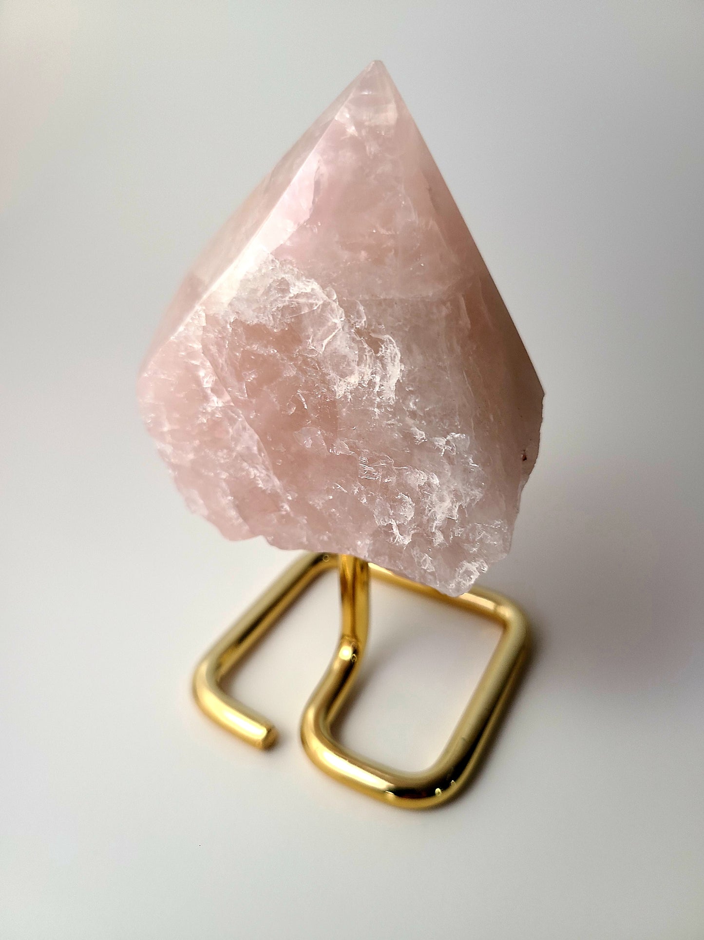 Rose Quartz on Stand