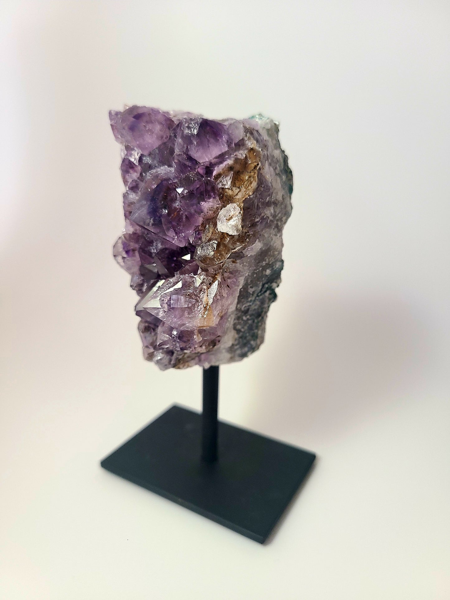 Rough Amethyst on Stand