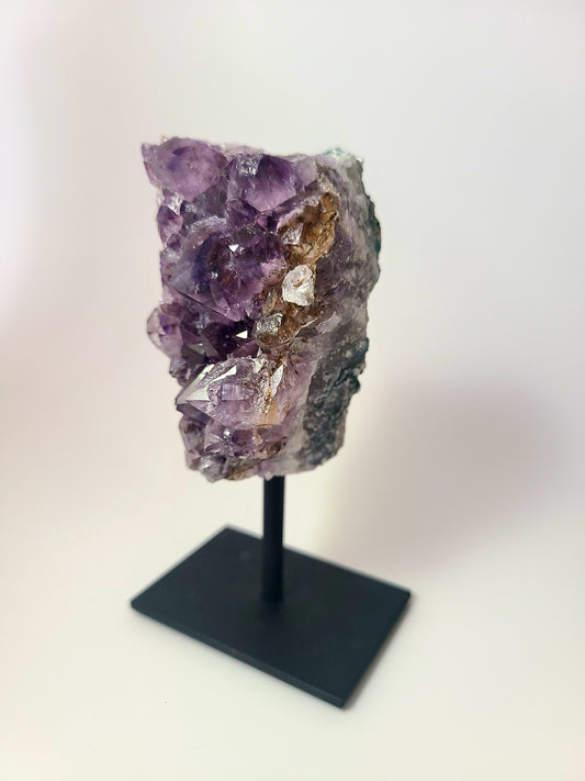 Rough Amethyst on Stand