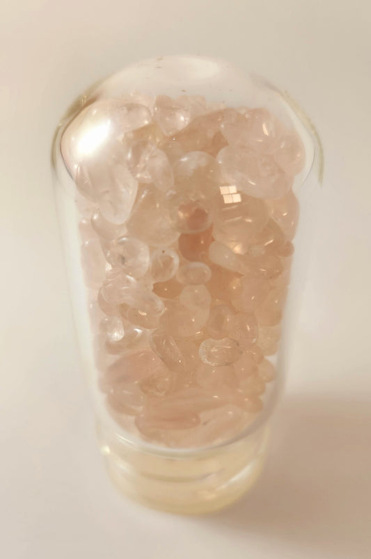 Rose Quartz Glass Bottle Attachment