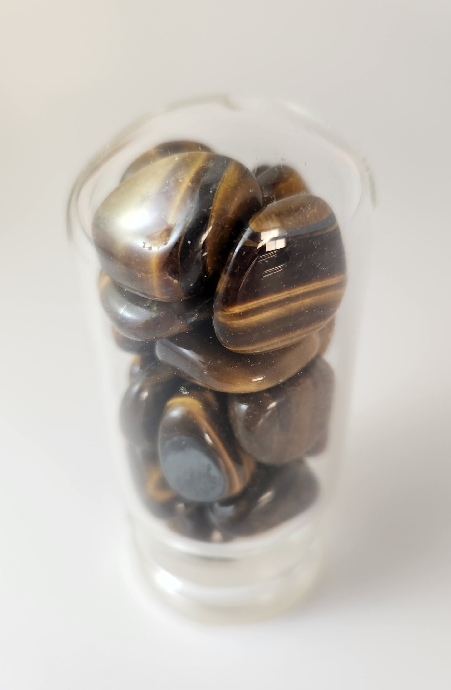 Tiger Eye Glass Bottle Attachment