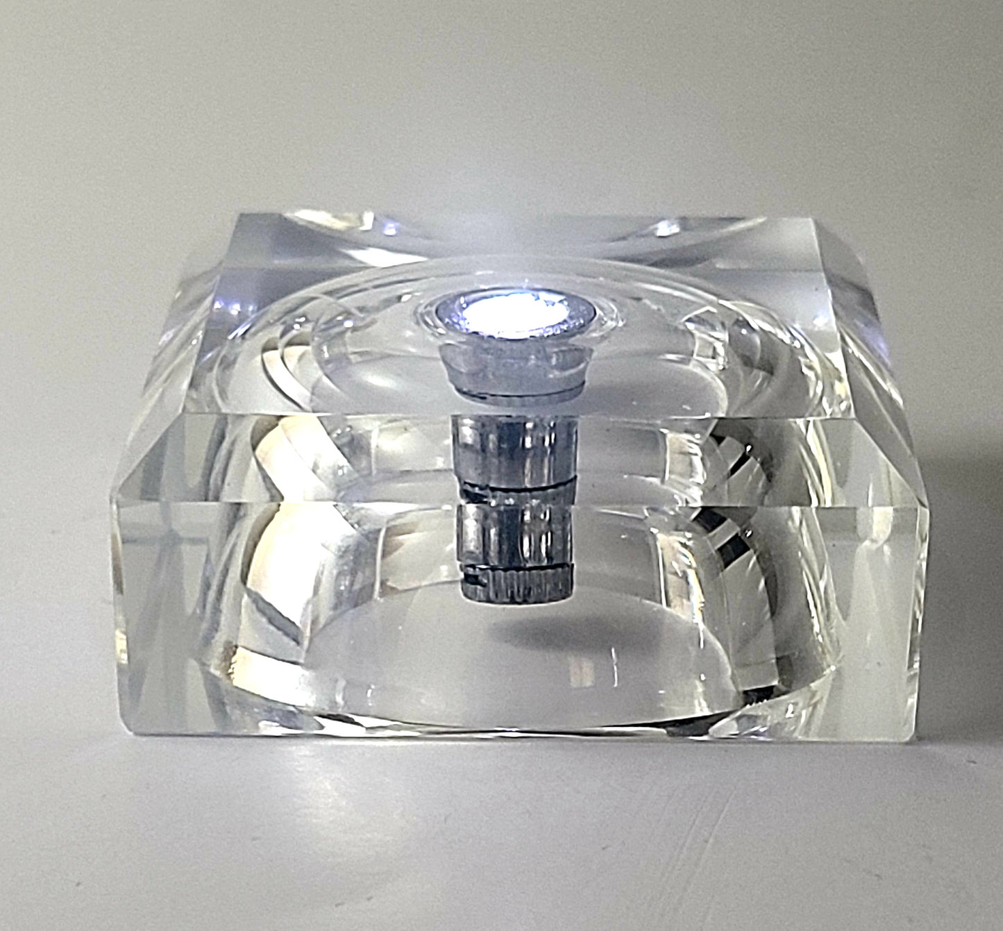 Glass Flat Light Base - White Light