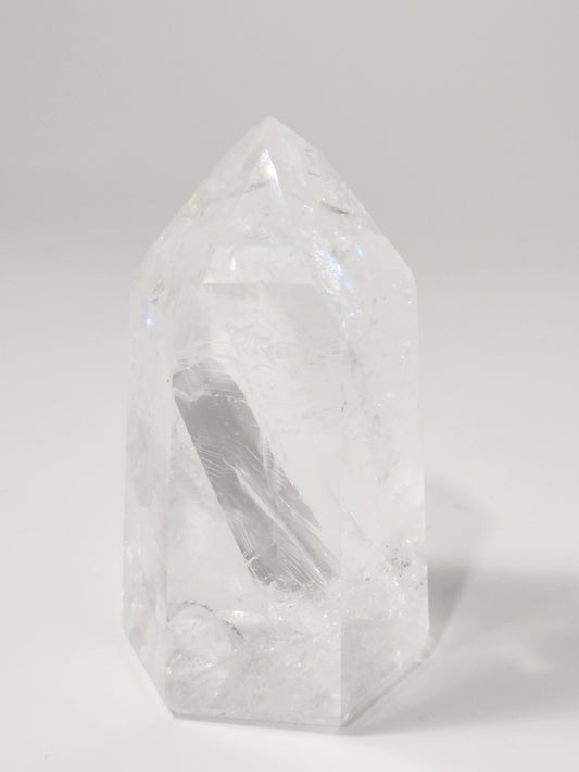 Clear Rainbow Quartz Tower 3"