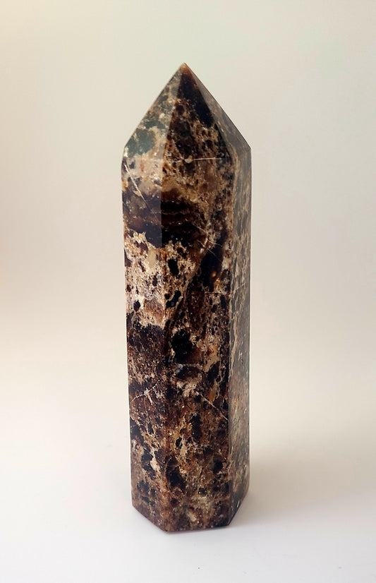 Marbled Black Opal Tower