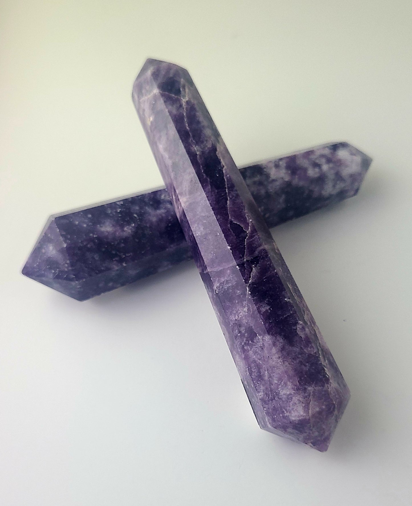 Purple Lepidolite Wand