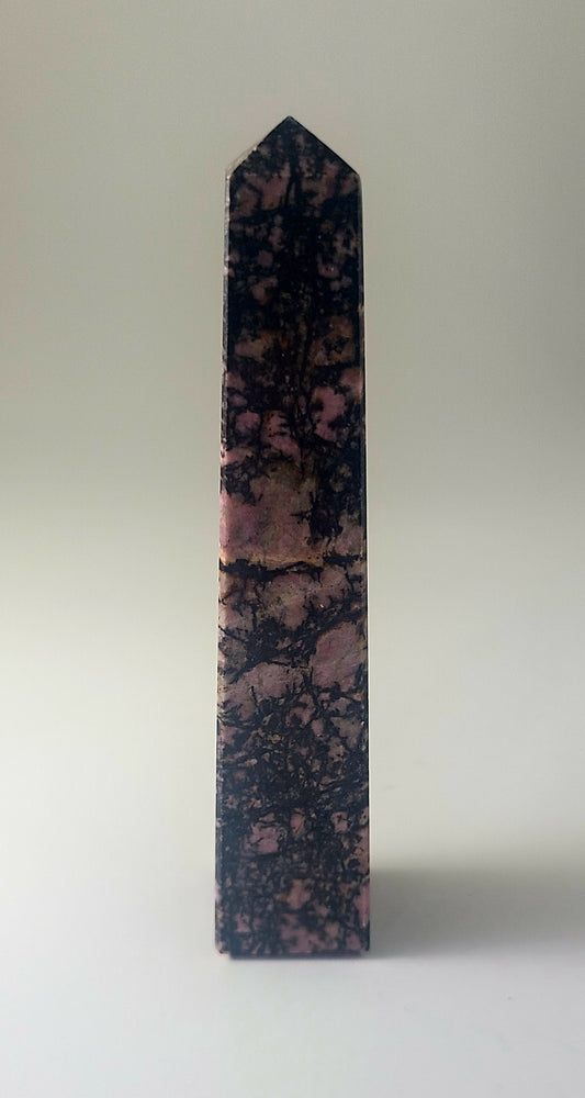 Rhodonite Stone Obelisk