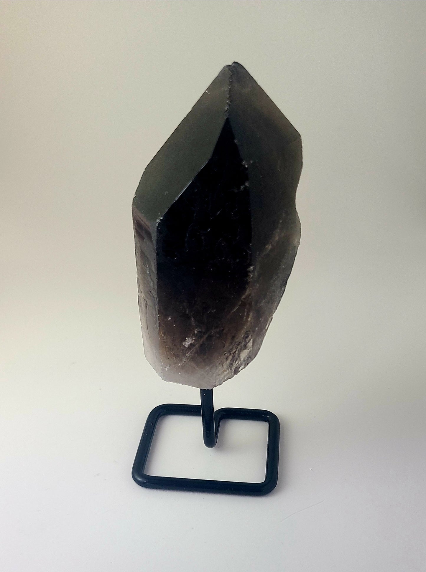 Smoky Quartz Point on Stand